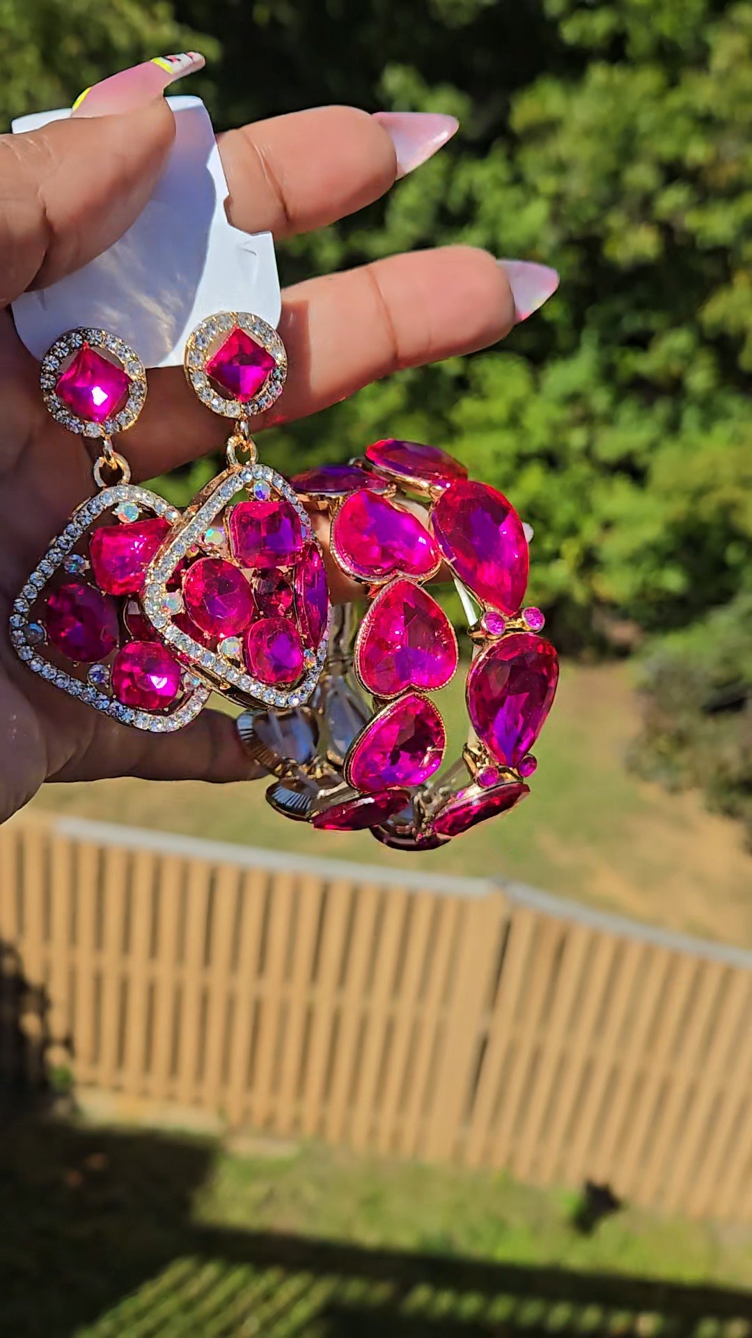Earrings & Bracelets Set